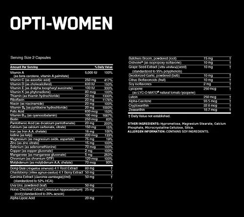 OPTI-WOMEN 60caps